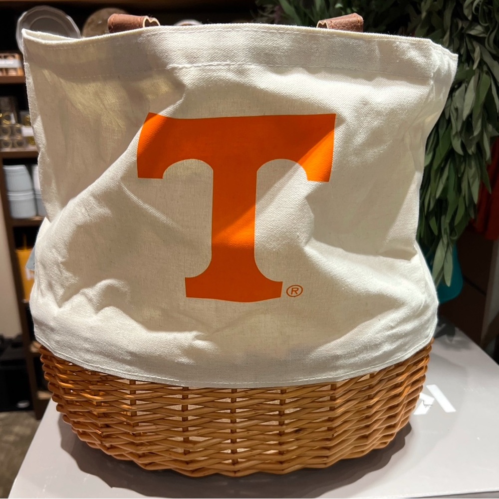 Tennessee Volunteers Canvas Basket